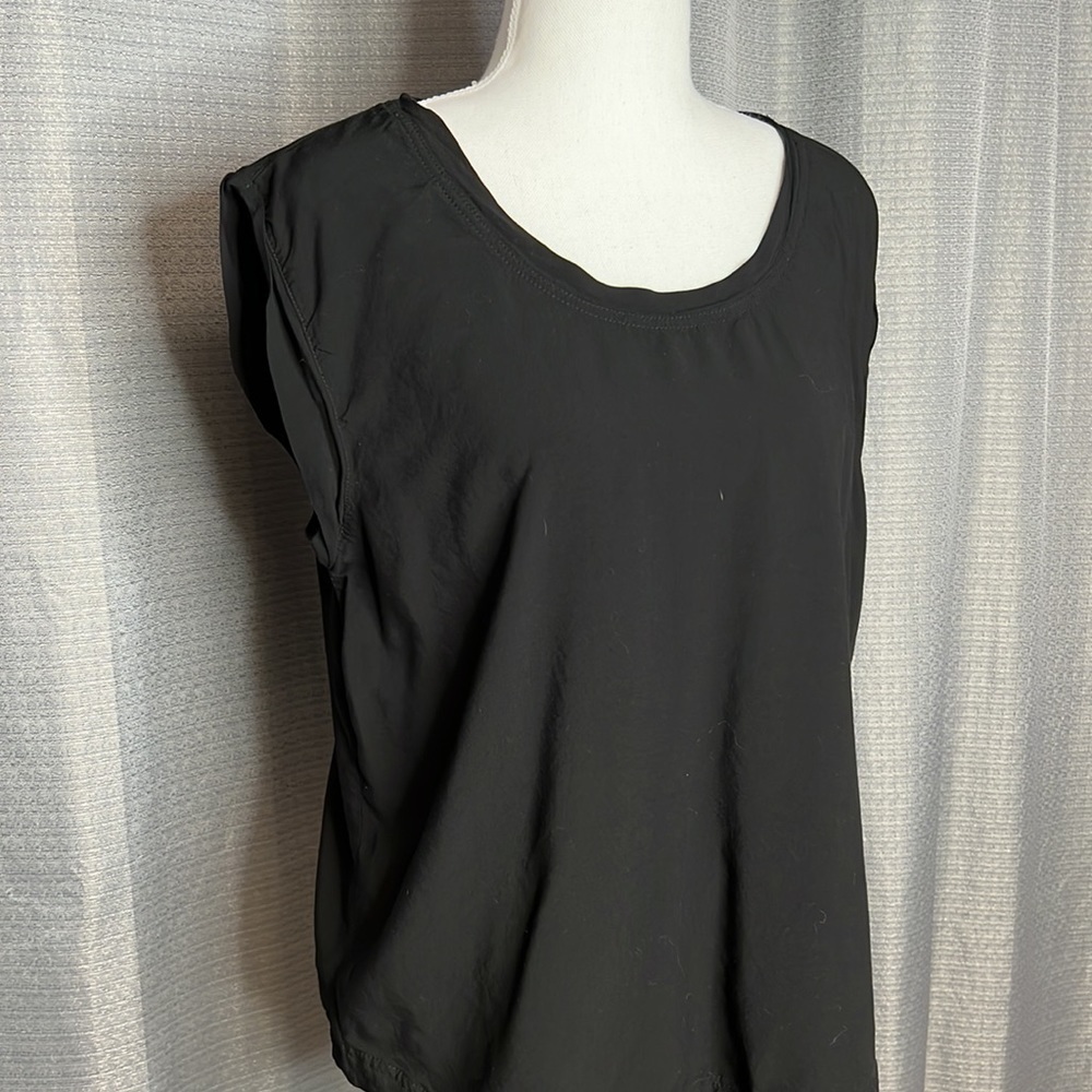VELVET HEART BLACK RAYON LARGE BLOUSE